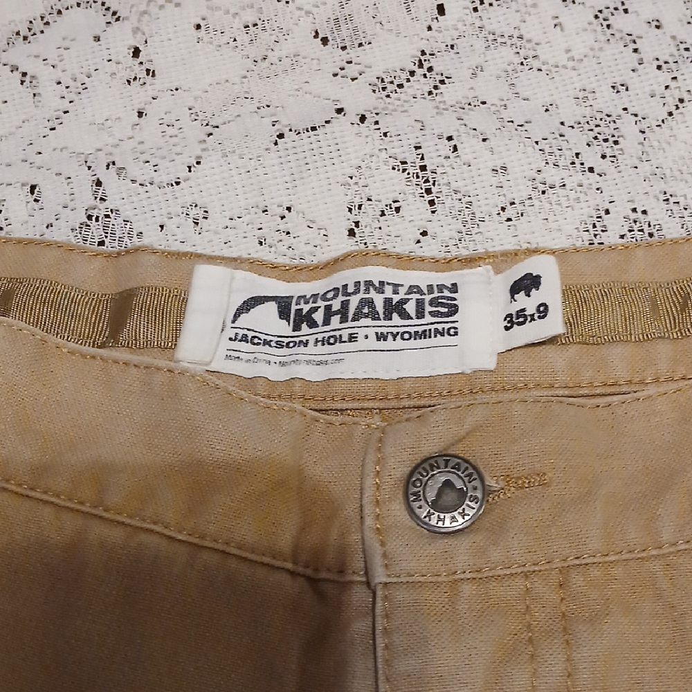 Mountain Khakis Light Brown Trousers